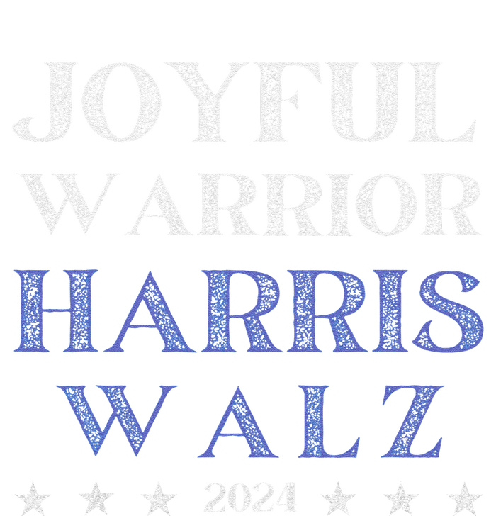 Joyful Warrior For Kamala Harris Tim Walz Waltz 2024 Sustainable Knit Beanie