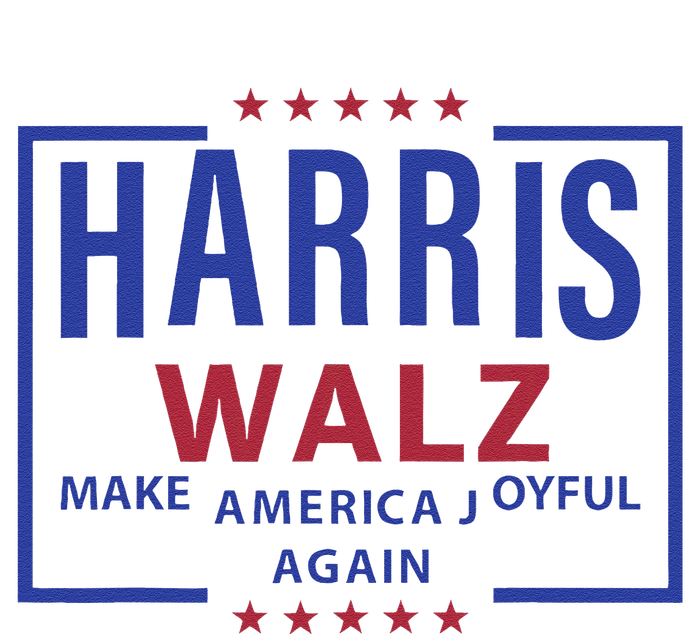 Kamala Harris Tim Walz Waltz Make America Joyful Again 2024 Mousepad