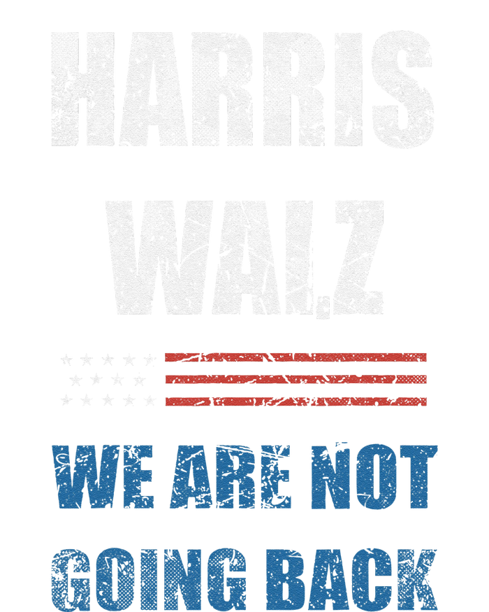 We Are Not Going Back! President Harris Walz 2024 Election Premium Hoodie