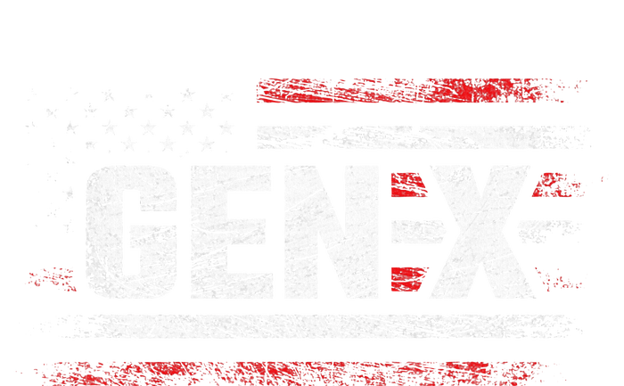 Generation X Gen Xer Gen X American Flag Gen X Women's Fleece Hoodie