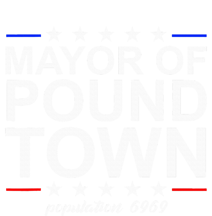 Mayor Of Pound Town Funny Adult Humor Pound Town T-Shirt