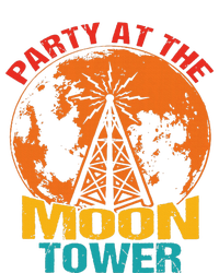 Party At The Moon Tower Vintage Apparel Infant Fleece One Piece