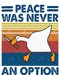 Murder Duck Peace Was Never An Option Duck With Knife Meme Cool Comfort Performance Bucket Hat