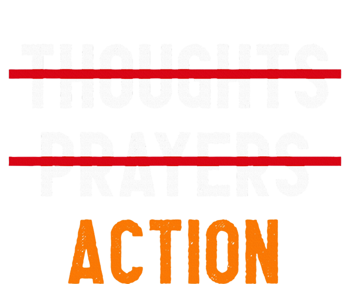 Wear Orange Enough Thoughts Prayers End Gun Violence Control T-Shirt