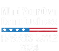 Harris Walz Waltz 2024 Mind Your Own Damn Business V-Neck T-Shirt