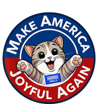 Make America Joyful Again Harris Wall 2024 Cat Lady T-Shirt