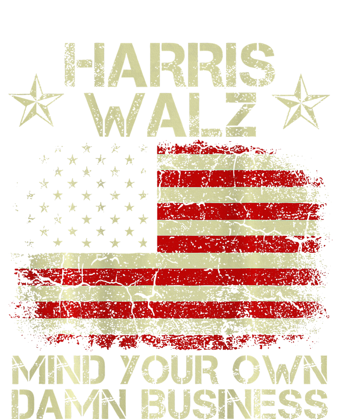 Harris Walz Waltz 2024 Mind Your Own Damn Business T-Shirt