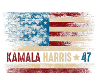 Harris 47 For President Usa American Flag Kamala Harris 2024 Valucap Bio-Washed Visor