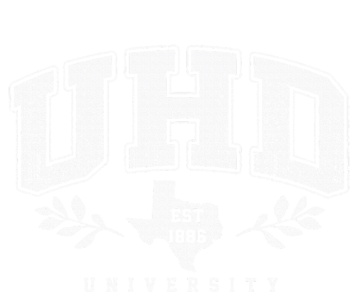 Uhd Arch Vintage College University Athletic Sports Bumper Sticker