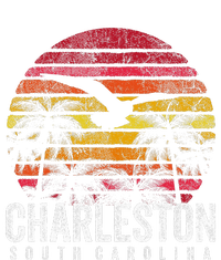 Charleston South Carolina Retro 70s 80s Style Ladies Long Sleeve Shirt