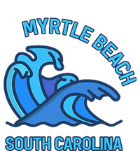 Graphic Myrtle Beach South Carolina Pocket Wave Souvenir T-Shirt