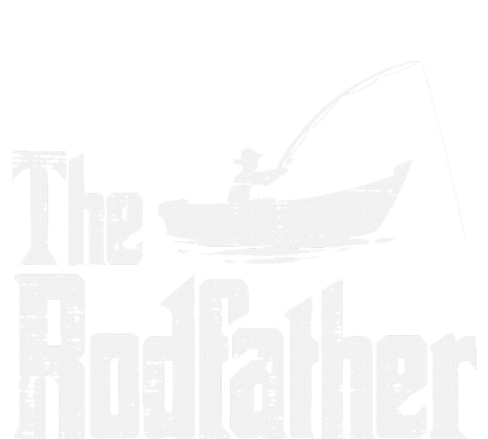 The Rodfather Fun Fishing Day Movie Pun Dad Papa T-Shirt