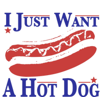 I Just Want A Hot Dog Women's V-Neck T-Shirt