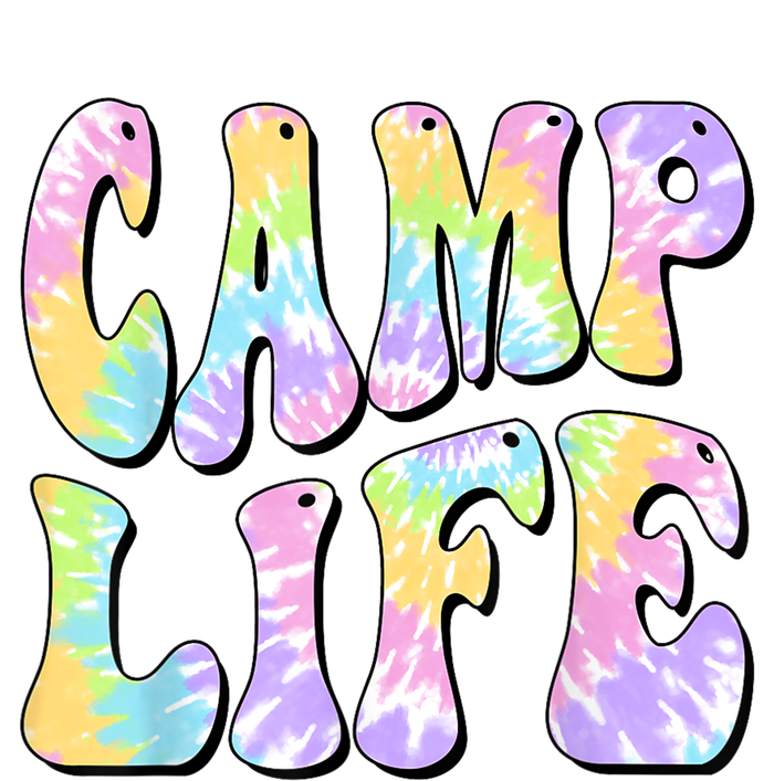 Tie Die Retro Camping Summer For Girl Summer Camp Life Gift T-Shirt