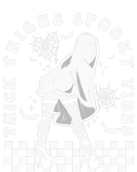 Funny Halloween Ghost Thick Thighs Spooky Vibes Workout Gym Poster