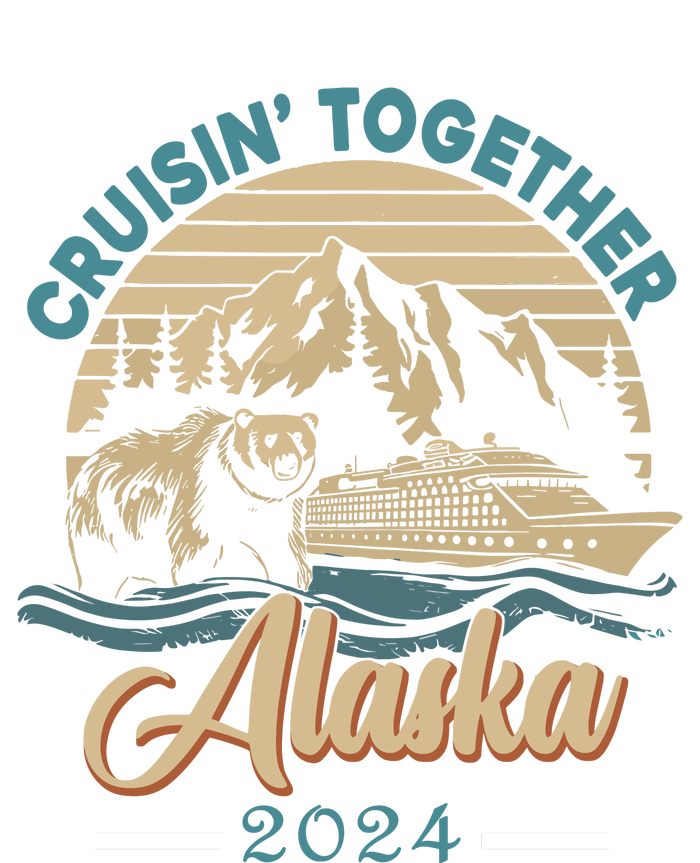 Matching Family Friends And Group Alaskan Alaska Cruise 2024 Softstyle Adult Sport Polo