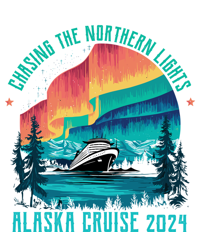 Chasing The Northern Lights Alaska Cruise 2024 Adventure T-Shirt