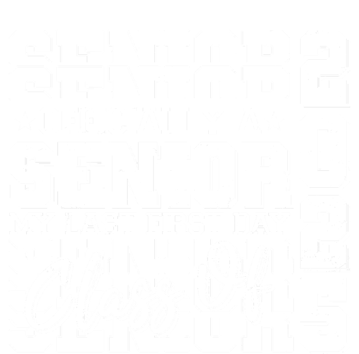 Officially A Senior My Last First Day Class Of 2025 V-Neck T-Shirt