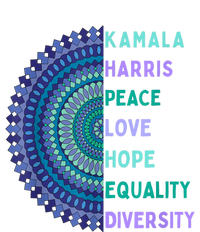 Kamala Harris 2024. Peace Love Hope Equality Diversity Performance Sprint T-Shirt