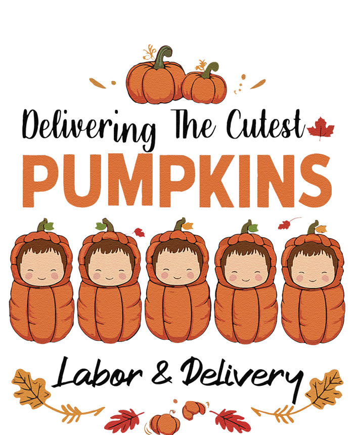 Delivering The Cutest Pumpkins Labor & Delivery Halloween T-Shirt