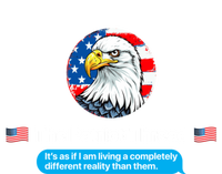 The Patriot Thread Living A Completely Different Reality Women's Perfect Tri Rocker Tank