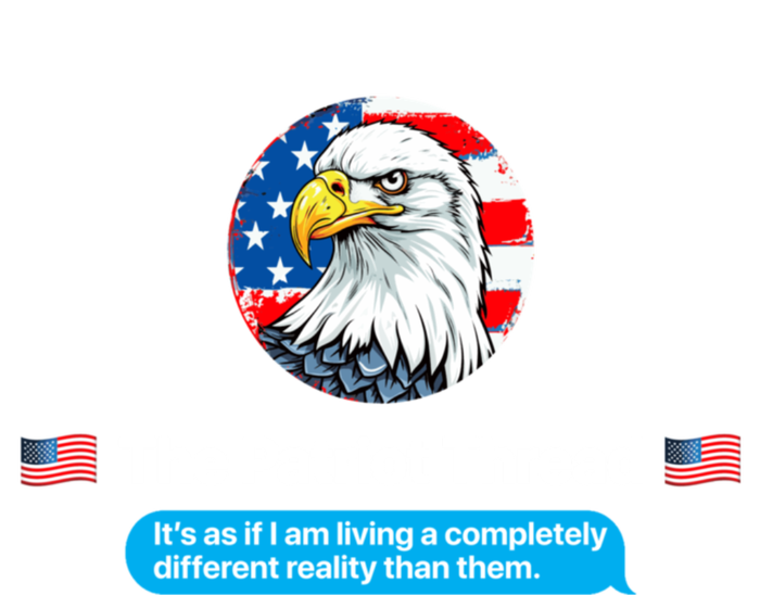 The Patriot Thread Living A Completely Different Reality Women's Perfect Tri Rocker Tank