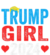 Trump Girl 2024 S Cute Trump Flag T-Shirt