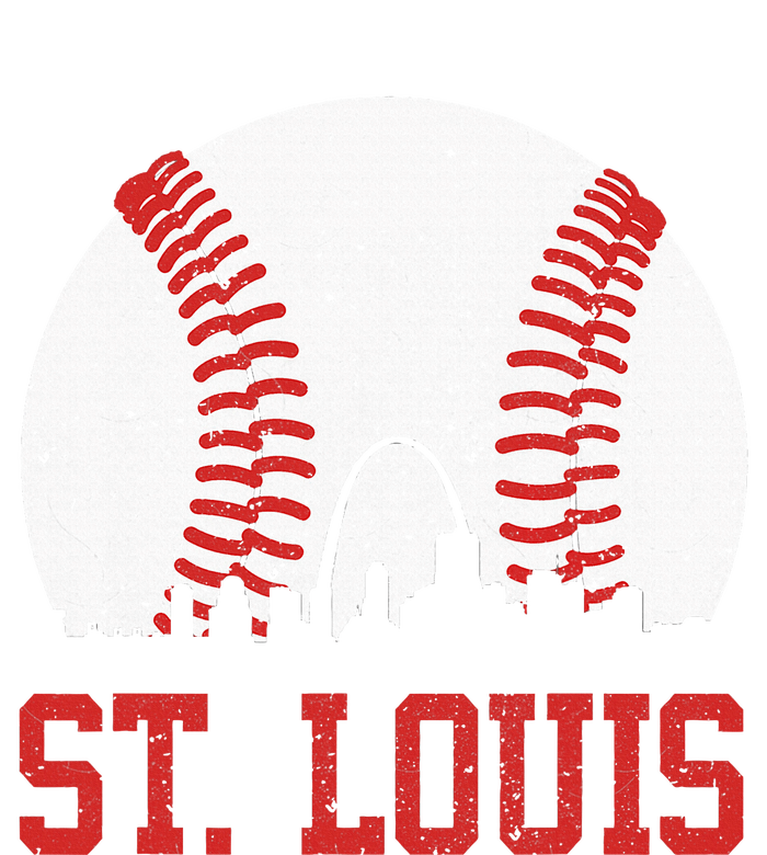 St. Louis Cityscape Vintage Baseball City Flat Bill Trucker Hat