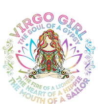 Virgo Girl The Soul Of A Gypsy Birthday Hippie Soul Cooling Performance Crew T-Shirt