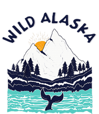 Vintage Alaska Wild Landscape Humpback Whale T-Shirt