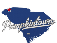 Pumpkintown South Carolina Sc Map Valucap Bio-Washed Visor