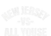 New Jersey Vs All Youse Funny Jersey Slang 7-Panel Snapback Hat