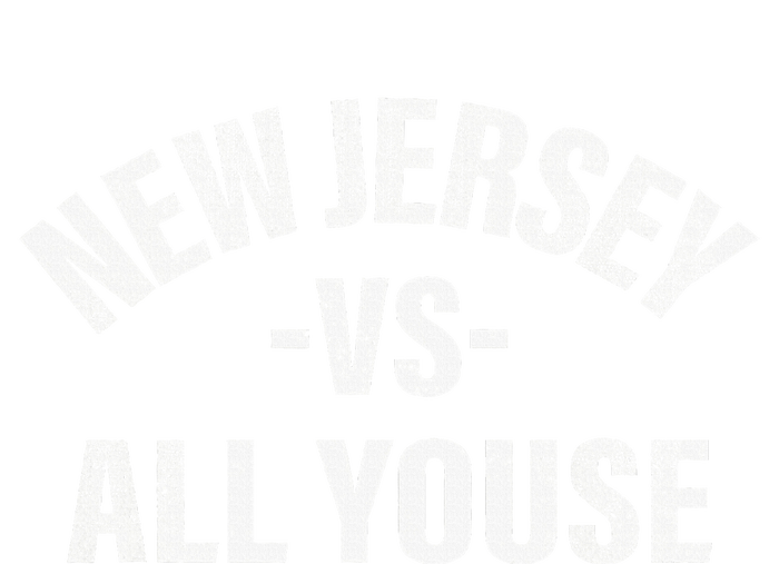 New Jersey Vs All Youse Funny Jersey Slang 7-Panel Snapback Hat