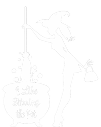 Funny Witch Halloween I Like Stirring The Pot Ladies Essential Tank