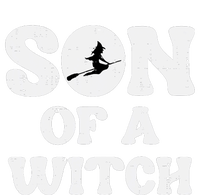 Halloween Son Of A Witch Funny Costume Family Kids Tie-Dye T-Shirt