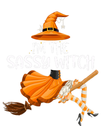 IM The Sassy Witch Girl Funny Halloween Matching Costume 7-Panel Snapback Hat