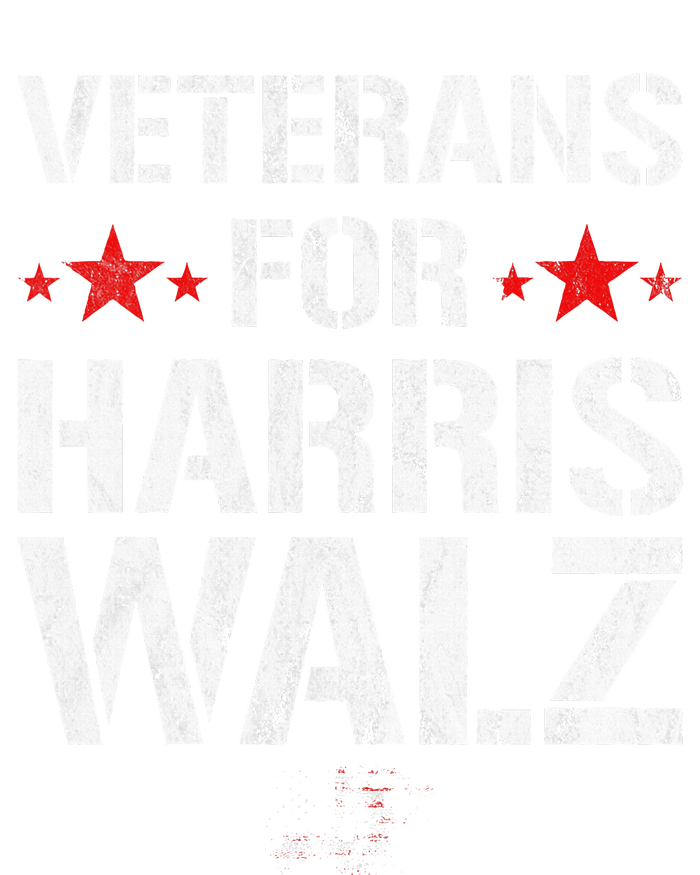 Veterans For Harris 2024 Kamala Harris Tim Walz Veteran Usa T-Shirt