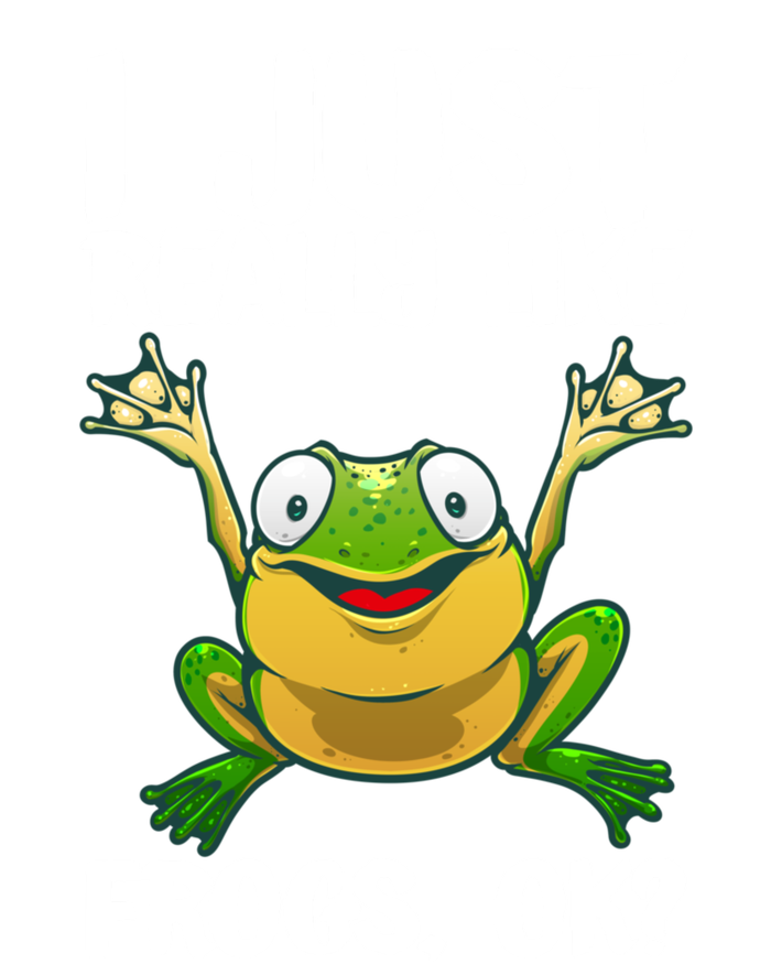 I Just Really Like Frogs Ok ? Funny Frog Gift Cool Tadpole Frog Lover Women's Knotted Racerback Tank