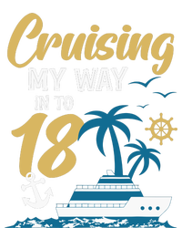 Cruising My Way Into 18th Birthday Cruise 18 Years Old Mesh Reversible Basketball Jersey Tank