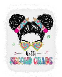 Hello Second Grade Back To School Hair Bun First Day Button