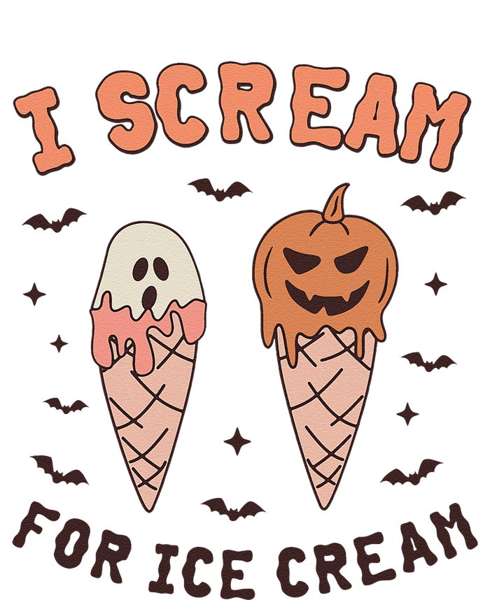 I Cream For Ice Cream Funny Trick Or Treat Halloween Party T-Shirt