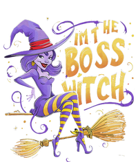 I’M The Boss Witch Halloween Ladies PosiCharge Competitor Racerback Tank