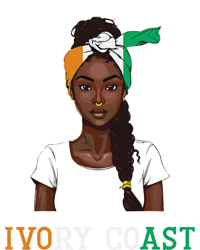 Ivorian Flag Uniform Souvenirs Products Woman Ivory Coast T-Shirt