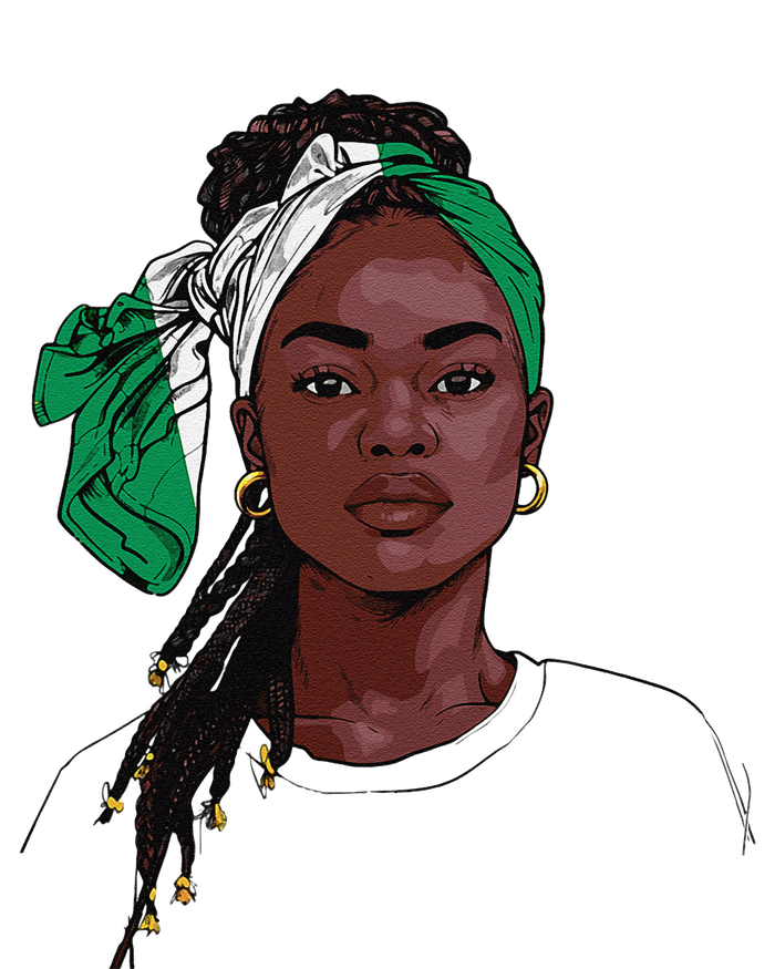 Nigerian Flag Souvenirs Products Uniform For Women Nigeria T-Shirt