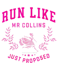 Run Like Mr.Collins Just Proposed Funny Books And Running Hoodie