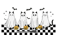 Cute Ghost Cat Funny Halloween Costumes Black Cat Button