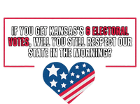 Ks 6 Votes Morning After For Politically Engaged Voters Ladies Long Sleeve Shirt