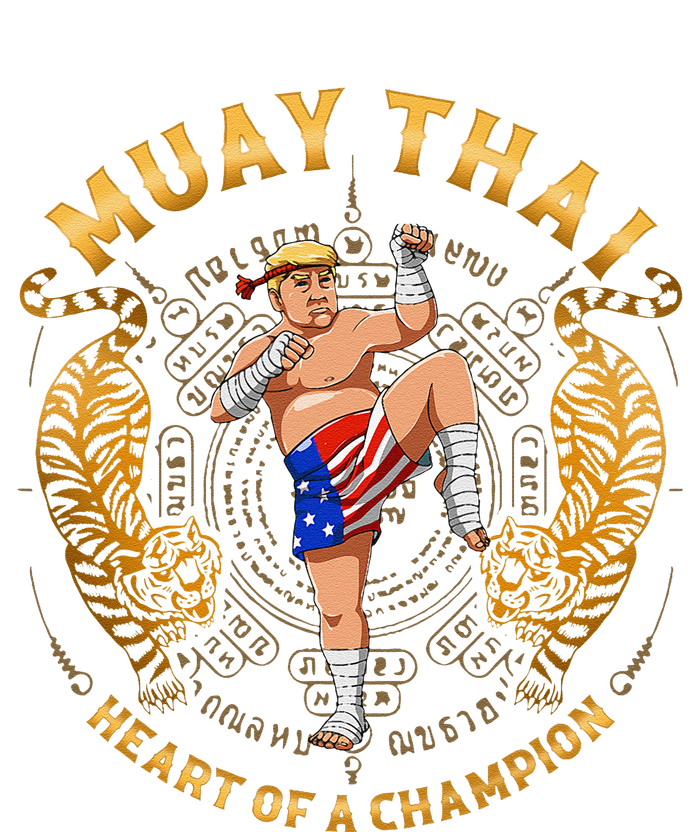 Heart Of A Champion Kickboxing And Muay Thai Trump Softstyle Adult Sport Polo