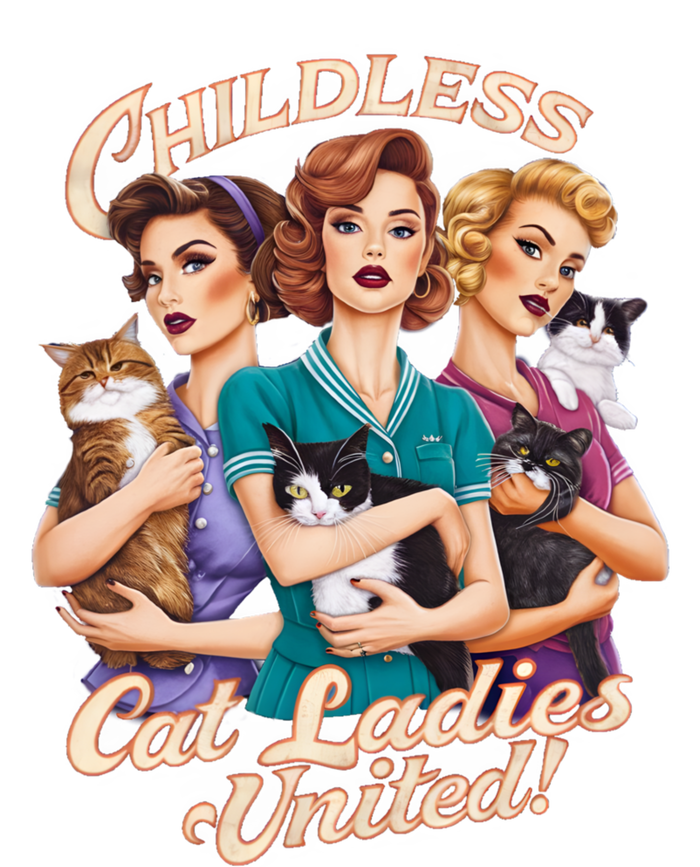 Childless Cat Ladies United 2024 Full-Length Apron With Pockets