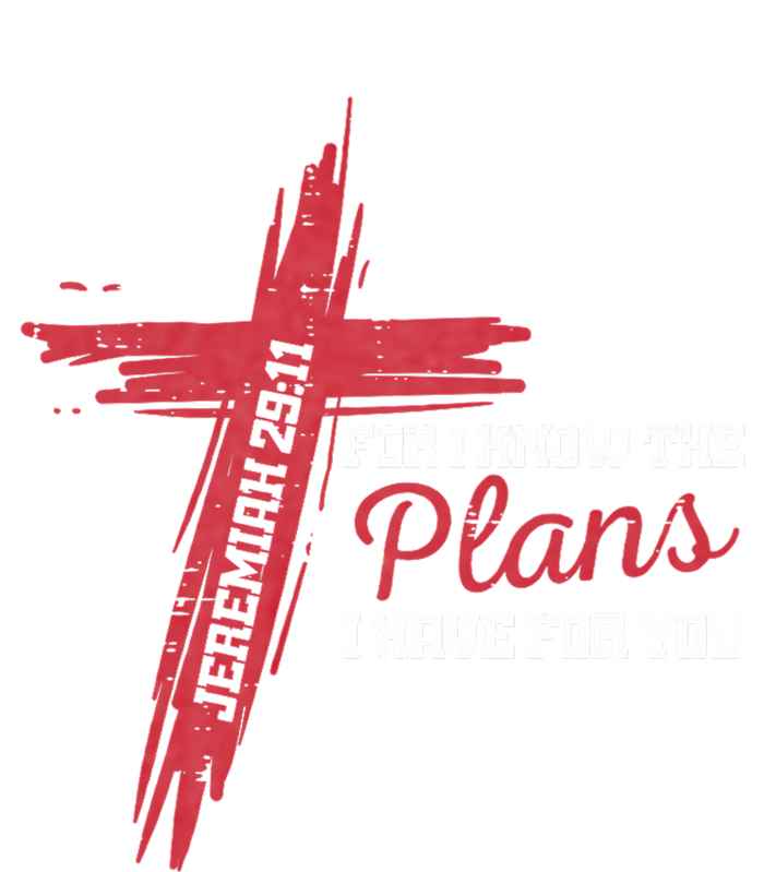 I Know The Plans I Have For You God Christian Ladies PosiCharge Competitor Racerback Tank